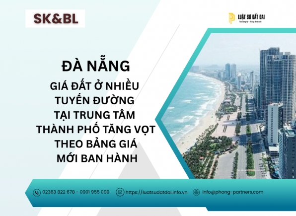 ĐÀ NẴNG – GIÁ ĐẤT Ở NHIỀU TUYẾN ĐƯỜNG TẠI TRUNG TÂM THÀNH PHỐ TĂNG VỌT THEO BẢNG GIÁ MỚI BAN HÀNH.